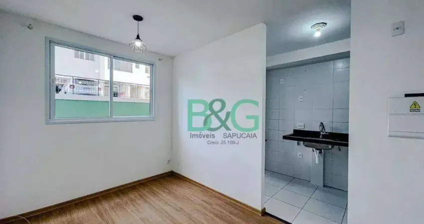 Apartamento com 2 dormitórios à venda, 36 m² por r$ 294.000,00 - brás - são paulo/sp