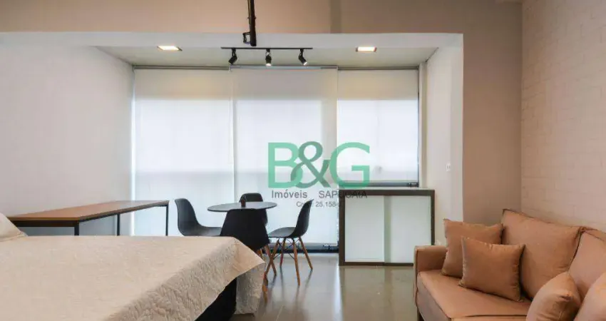 Apartamento à venda, 26 m² por r$ 490.000,00 - vila mariana - são paulo/sp