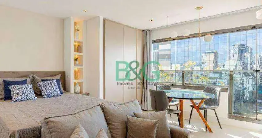 Studio com 1 dormitório à venda, 29 m² por r$ 980.000,00 - itaim bibi - são paulo/sp