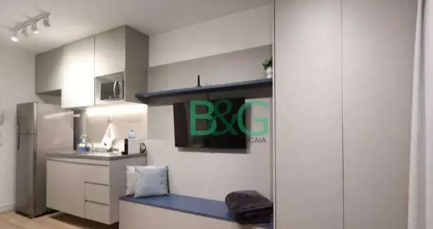 Studio com 1 dormitório à venda, 23 m² por r$ 349.000,00 - centro histórico de são paulo - são paulo/sp