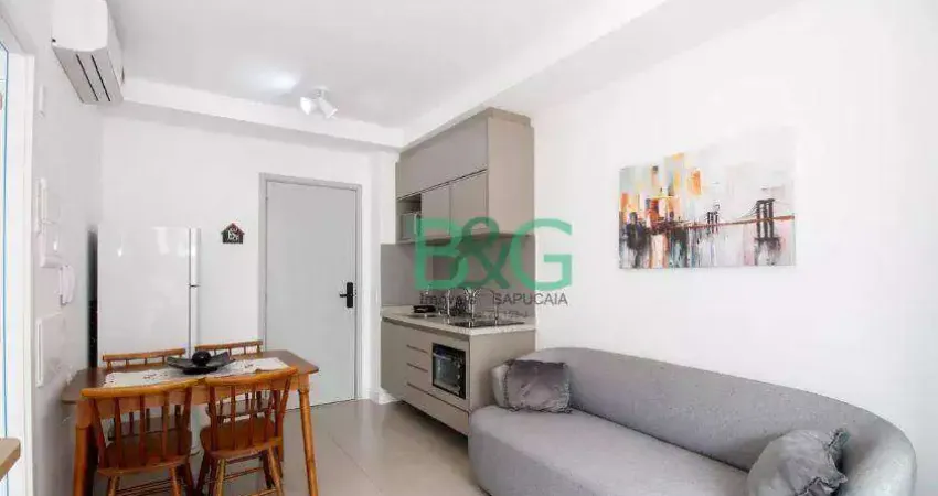 Apartamento com 1 dormitório à venda, 40 m² por r$ 799.000,00 - pinheiros - são paulo/sp
