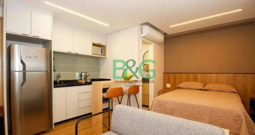 Studio com 1 dormitório à venda, 35 m² por r$ 899.000,00 - pinheiros - são paulo/sp
