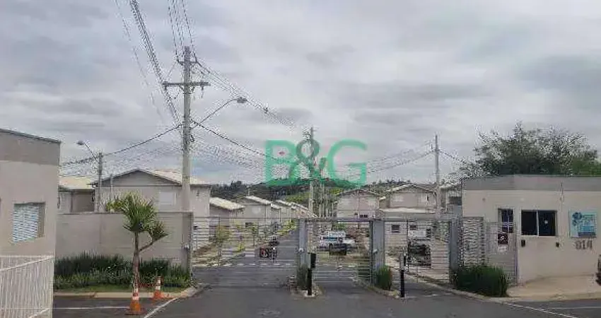 Casa com 2 dormitórios à venda, 54 m² por r$ 118.924,16 - parque residencial piracicaba - piracicaba/sp