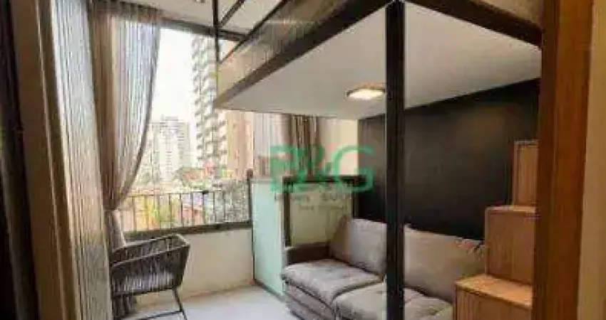 Studio com 1 dormitório à venda, 30 m² por r$ 790.000,00 - jardim das acácias - são paulo/sp