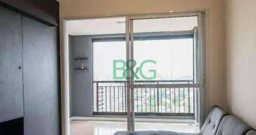Apartamento com 1 dormitório à venda, 35 m² por r$ 650.000,00 - brooklin - são paulo/sp