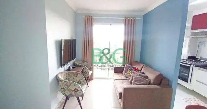 Apartamento com 2 dormitórios à venda, 56 m² por r$ 371.000,00 - tatuapé - são paulo/sp