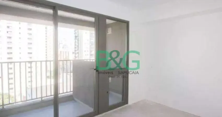 Studio com 1 dormitório à venda, 27 m² por r$ 499.000 - cidade monções - são paulo/sp