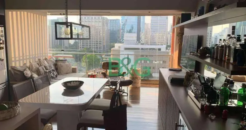 Apartamento com 1 dormitório à venda, 93 m² por r$ 3.400.000 - vila olímpia - são paulo/sp