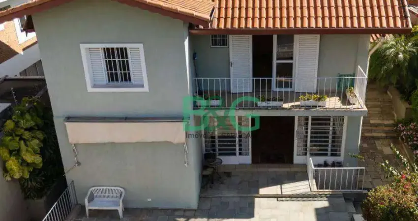 Sobrado com 4 dormitórios, 450 m² - venda por r$ 2.500.000,00 ou aluguel por r$ 18.500,00/mês - campo belo - são paulo/sp