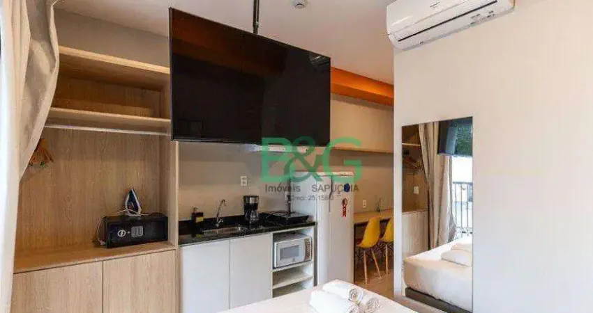 Studio com 1 dormitório à venda, 24 m² por r$ 510.000 - consolação - são paulo/sp