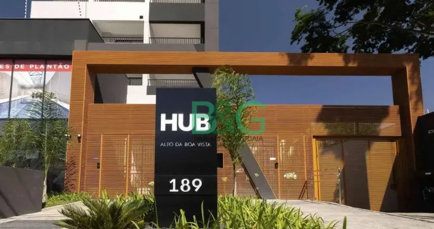 Apartamento com 1 dormitório à venda, 31 m² por r$ 507.051 - santo amaro - são paulo/sp