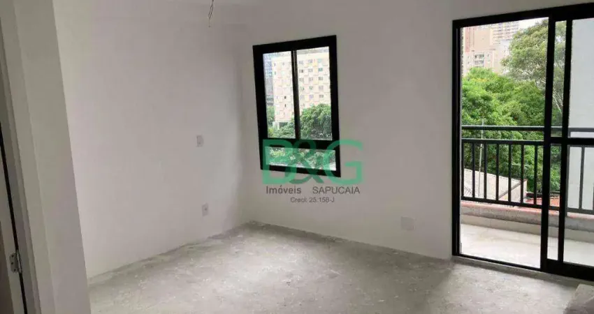 Studio com 1 dormitório à venda, 27 m² por r$ 430.000,00 - pinheiros - são paulo/sp
