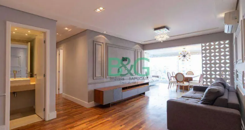 Apartamento com 3 dormitórios, 138 m² - venda por r$ 2.510.000,00 ou aluguel por r$ 16.242,70/mês - brooklin paulista - são paulo/sp