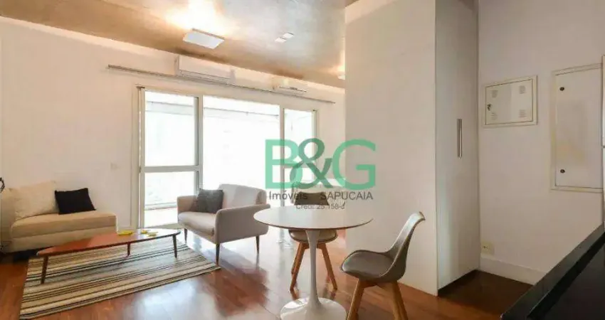 Studio com 1 dormitório, 60 m² - venda por r$ 1.350.000,00 ou aluguel por r$ 10.123,70/mês - itaim bibi - são paulo/sp