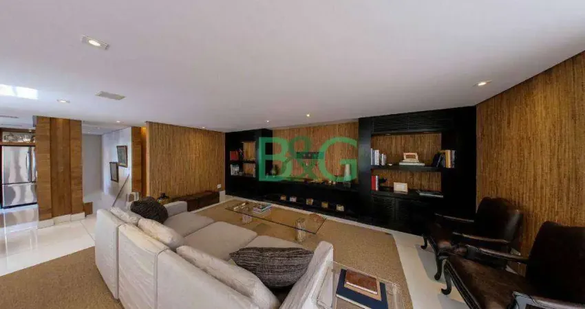 Cobertura com 4 dormitórios à venda, 300 m² por r$ 13.500.000 - itaim bibi - são paulo/sp