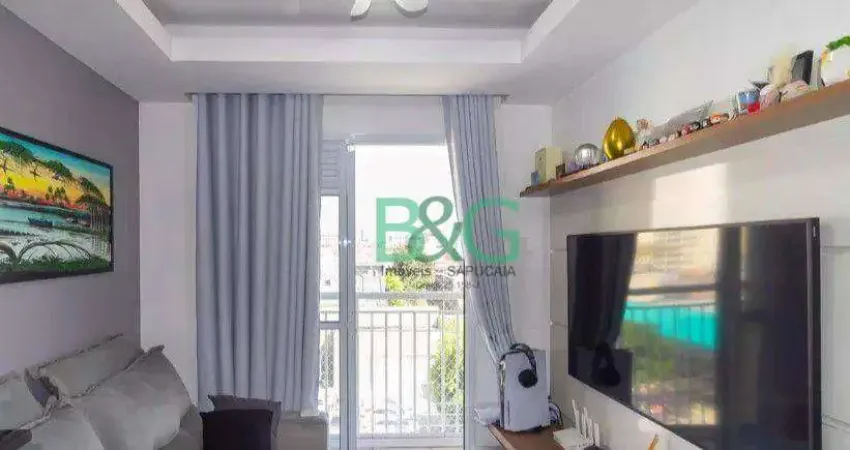 Apartamento com 1 dormitório à venda, 32 m² por r$ 299.000 - vila ema - são paulo/sp