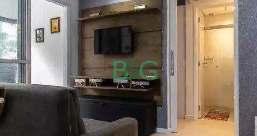 Apartamento com 1 dormitório à venda, 39 m² por r$ 424.000,00 - vila andrade - são paulo/sp