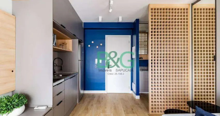 Studio com 1 dormitório para alugar, 28 m² por r$ 5.260,00/mês - pinheiros - são paulo/sp