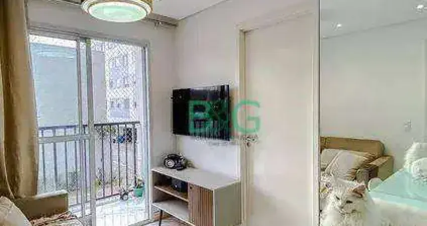 Apartamento com 2 dormitórios à venda, 38 m² por r$ 399.000,00 - tatuapé - são paulo/sp