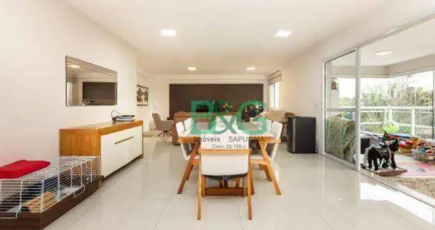 Apartamento com 3 dormitórios à venda, 210 m² por r$ 2.800.000 - vila leopoldina - são paulo/sp