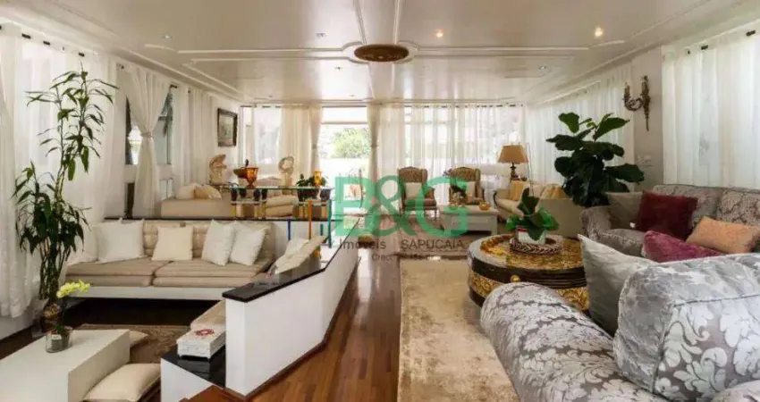 Sobrado com 4 dormitórios à venda, 487 m² por r$ 4.250.000 - campo belo - são paulo/sp