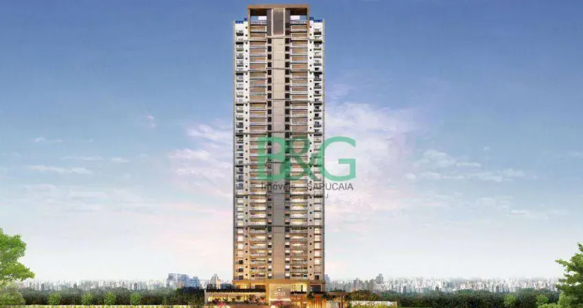 Apartamento com 3 dormitórios à venda, 173 m² por r$ 3.015.479,41 - jardim guedala - são paulo/sp