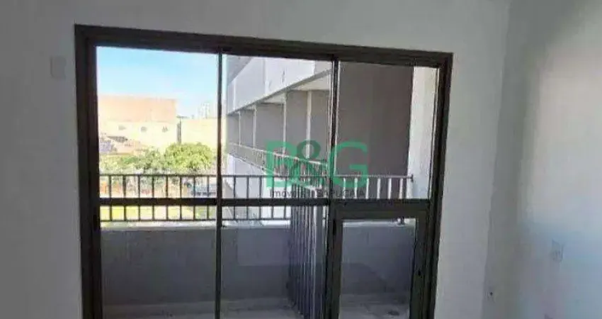 Apartamento com 1 dormitório à venda, 24 m² por r$ 324.000 - tatuapé - são paulo/sp