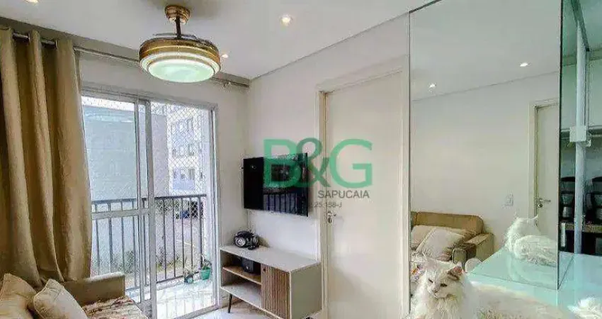 Apartamento com 2 dormitórios à venda, 38 m² por r$ 449.000 - tatuapé - são paulo/sp