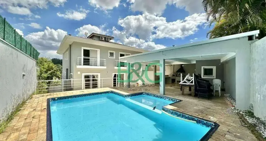 Casa com 4 dormitórios, 400 m² - venda por r$ 1.650.000 ou aluguel por r$ 12.327/mês - golf gardens - carapicuíba/sp