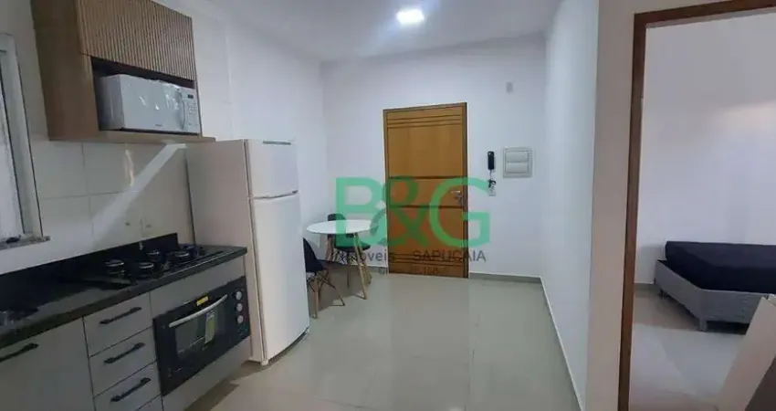 Apartamento com 2 dormitórios para alugar, 45 m² por r$ 3.136/mês - água fria - são paulo/sp