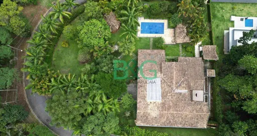 Casa com 3 dormitórios, 456 m² - venda por r$ 2.390.000,00 ou aluguel por r$ 12.384,00/mês - chácara granja velha - cotia/sp