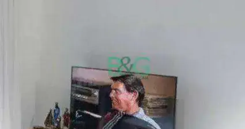 Apartamento com 1 dormitório à venda, 27 m² por r$ 259.000 - vila firmiano pinto - são paulo/sp