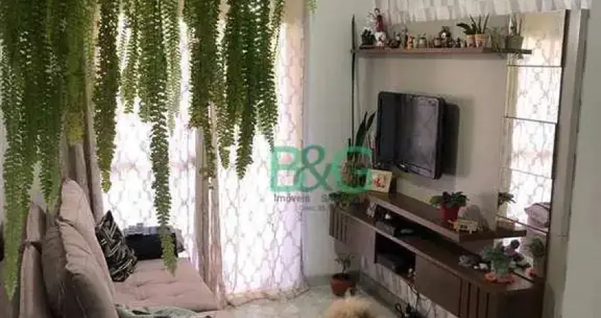 Apartamento com 2 dormitórios à venda, 50 m² por r$ 317.200 - vila carmosina - são paulo/sp