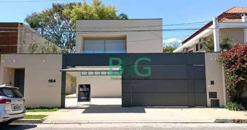 Sobrado à venda, 504 m² por r$ 7.599.000,00 - alto de pinheiros - são paulo/sp