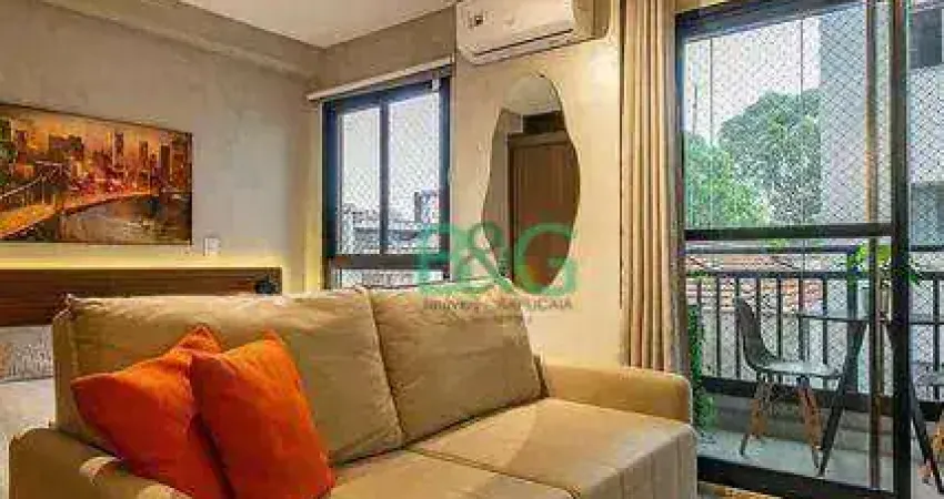 Studio à venda, 27 m² por r$ 598.900,00 - pinheiros - são paulo/sp