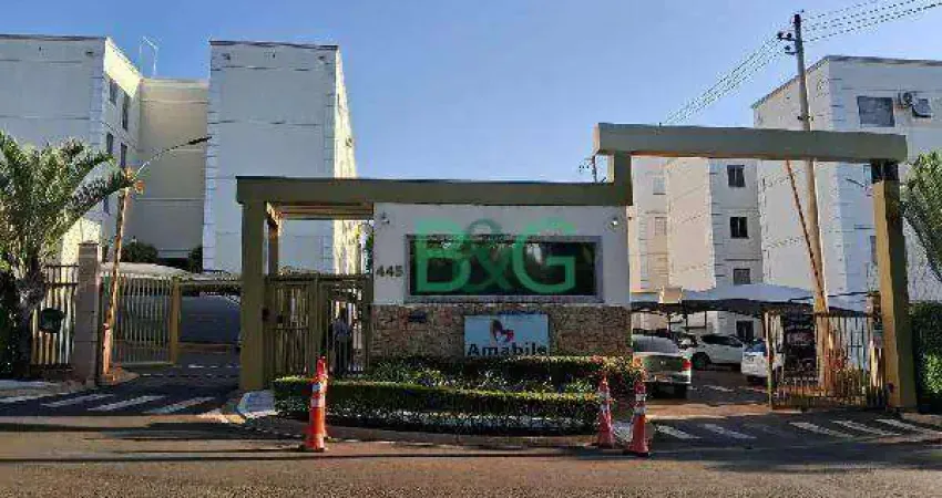 Apartamento à venda, 43 m² por r$ 104.610,55 - jardim quitandinha - araraquara/sp