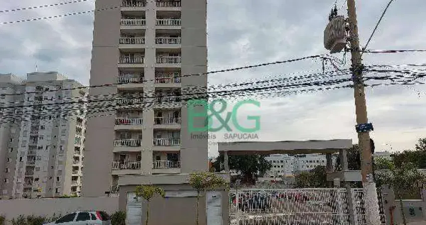 Apartamento com 2 dormitórios à venda, 45 m² por r$ 157.752 - rancho grande - itu/sp