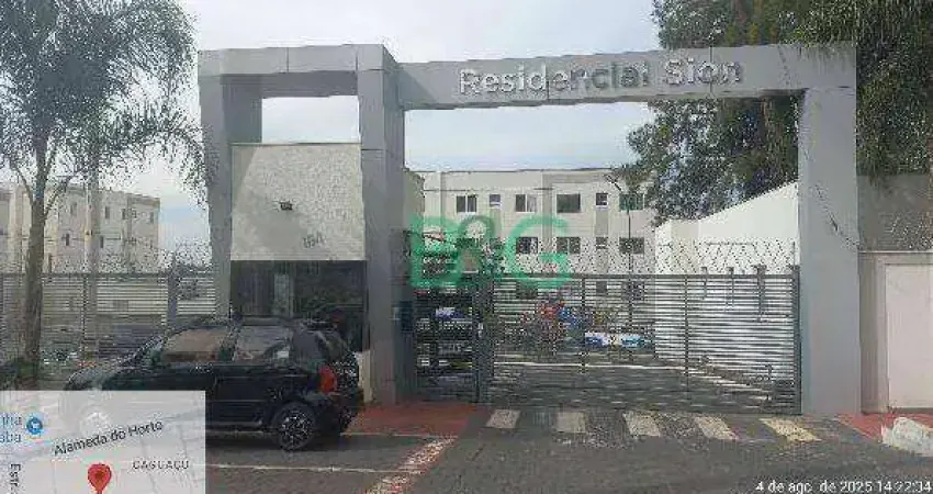 Apartamento à venda, 40 m² por r$ 116.339,42 - caguaçu - sorocaba/sp