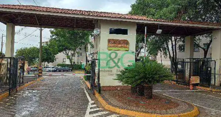 Apartamento à venda, 48 m² por r$ 213.775,16 - jardim santa terezinha (nova veneza) - sumaré/sp