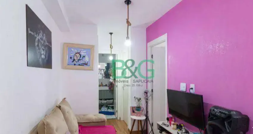Apartamento com 2 dormitórios à venda, 39 m² por r$ 314. - padroeira - osasco/sp