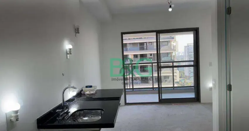 Apartamento à venda, 26 m² por r$ 440.000,00 - santo amaro - são paulo/sp