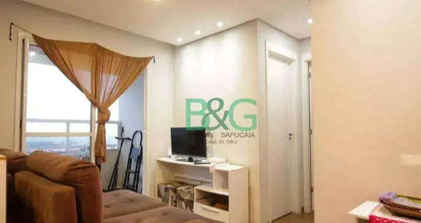 Apartamento com 2 dormitórios à venda, 44 m² por r$ 319.000,00 - jardim adutora - são paulo/sp