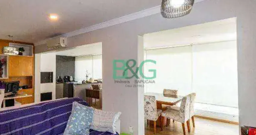 Apartamento com 3 dormitórios à venda, 134 m² por r$ 1.800.000,00 - vila anastácio - são paulo/sp
