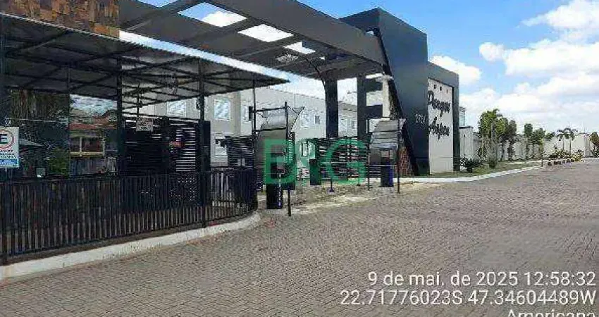Apartamento com 2 dormitórios à venda, 38 m² por r$ 96.592 - são domingos - americana/sp