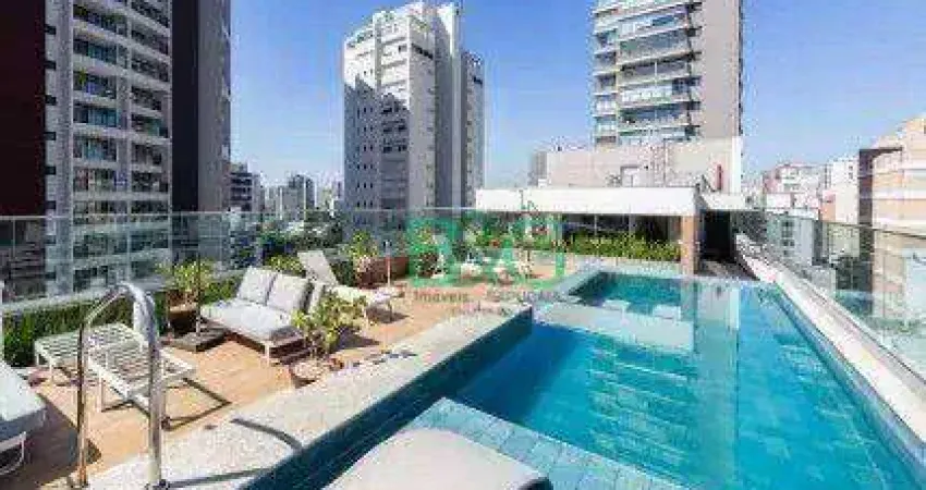 Studio com 1 dormitório à venda, 26 m² por r$ 505.000 - indianópolis - são paulo/sp