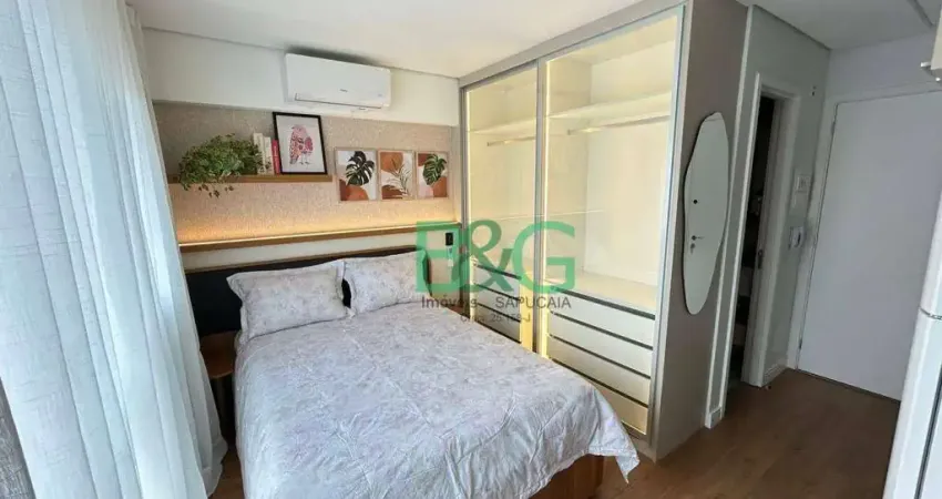 Studio com 1 dormitório à venda, 21 m² por r$ 315.000 - república - são paulo/sp