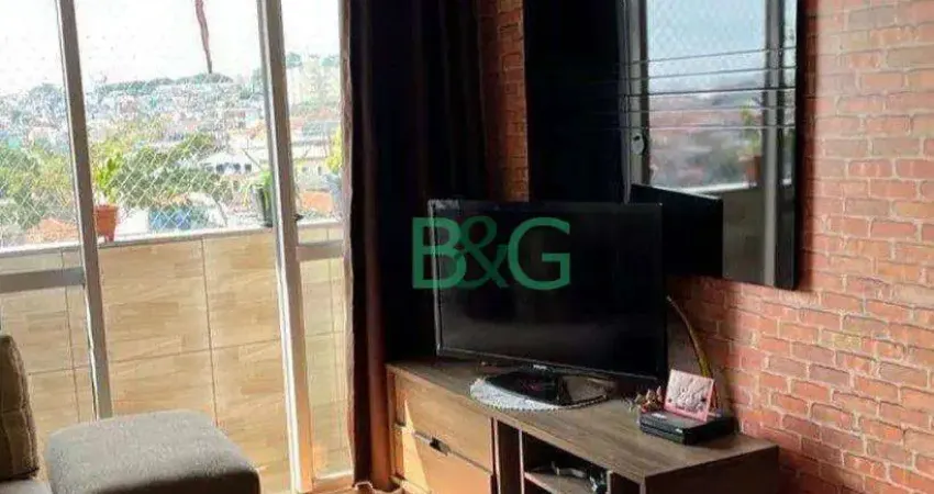 Apartamento com 2 dormitórios à venda, 52 m² por r$ 369.000 - vila ema - são paulo/sp