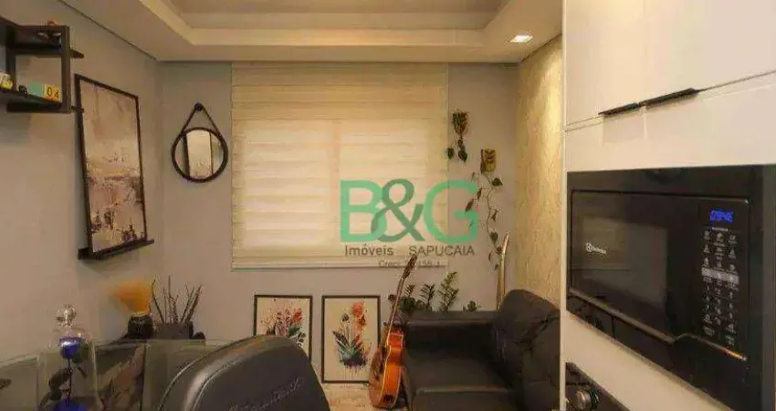 Apartamento com 2 dormitórios à venda, 33 m² por r$ 319.000 - vila ema - são paulo/sp