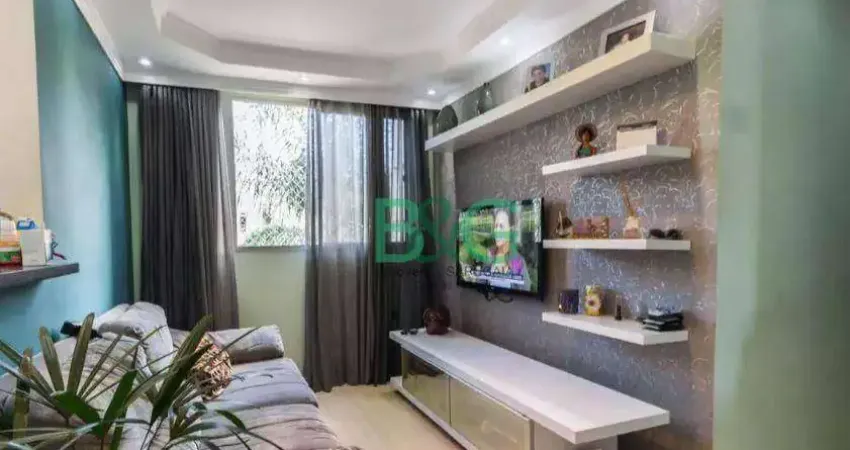 Apartamento com 2 dormitórios à venda, 45 m² por r$ 329. - centro - guarulhos/sp