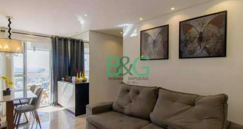 Apartamento com 2 dormitórios à venda, 61 m² por r$ 484.000,00 - vila barros - guarulhos/sp